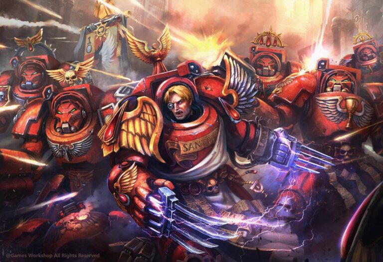 Blood Angels Terminators by Maxim Timofeev 