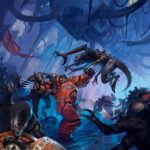 Blood Angels vs Genestealers by Unknown Artists