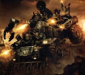 Blood Axes Speed Freeks by Clint Langley