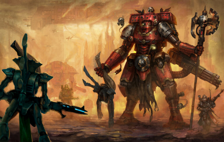 Blood Raven Techmarine Dreadnought by L J Koh 