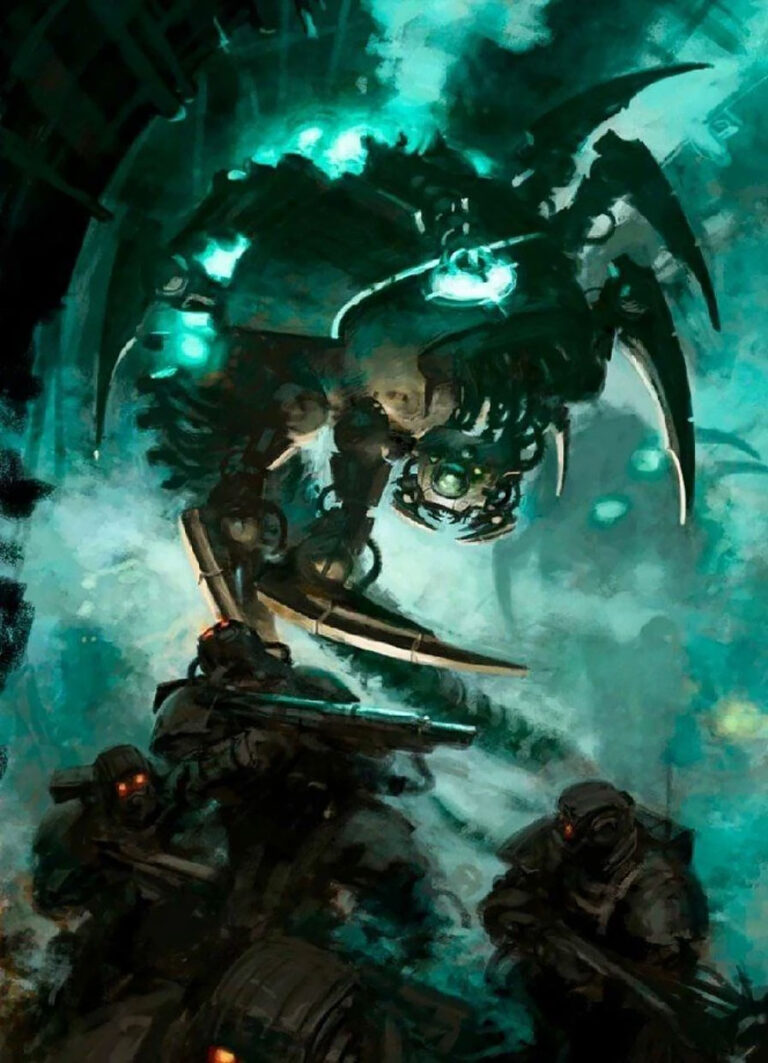 Canoptek Wraith by Paul Dainton 