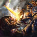 Challenging A God by Inkary (inkary_ | wokehammer)