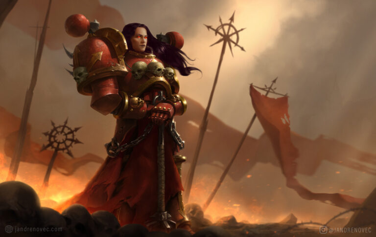 Champion of Chaos Skulltakers by Jan Drenovec 