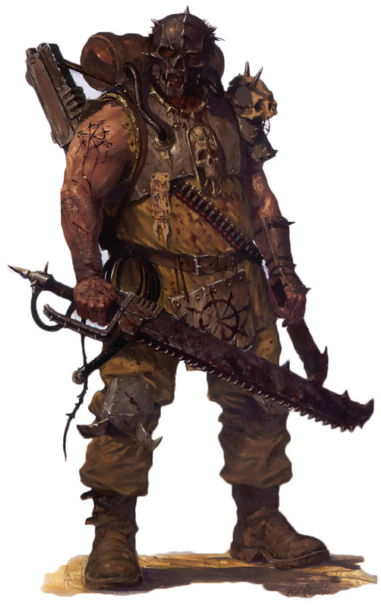 Chaos Cult Enforcer by Karl Kopinski 