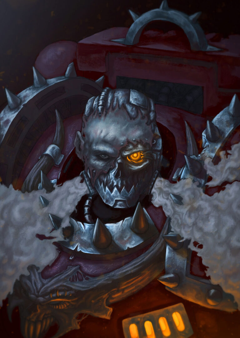 Chaos Marine by Andrei Kiselev 
