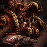 Chaos Space Marine by Helge C. Balzer (helgecbalzer)