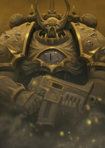Chaos Space Marine by Malte Zirbel