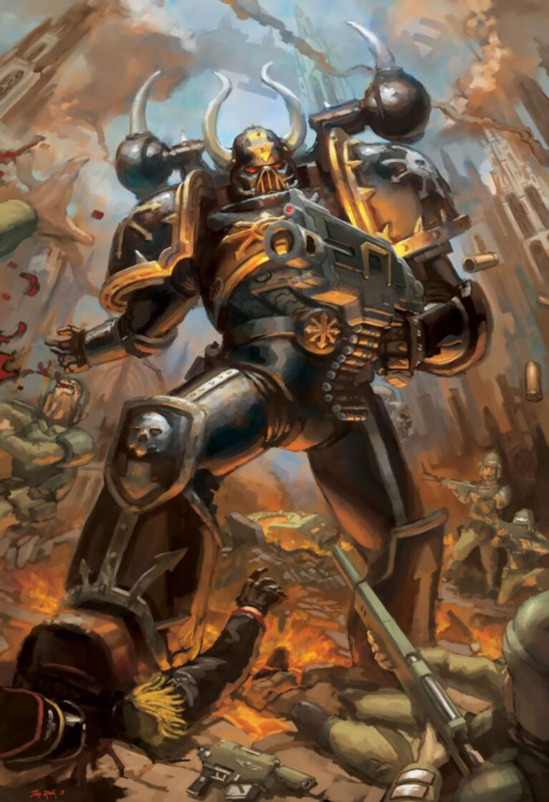 Chaos Space Marine by Jeff Zhang 