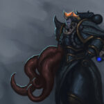 Chaos Space Marine by Andrei Kiselev (MyDeads)
