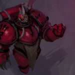 Chaos Space Marine by Andrei Kiselev (MyDeads)