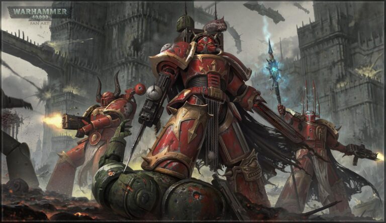 Chaos Space Marines by Roman Tishenin 