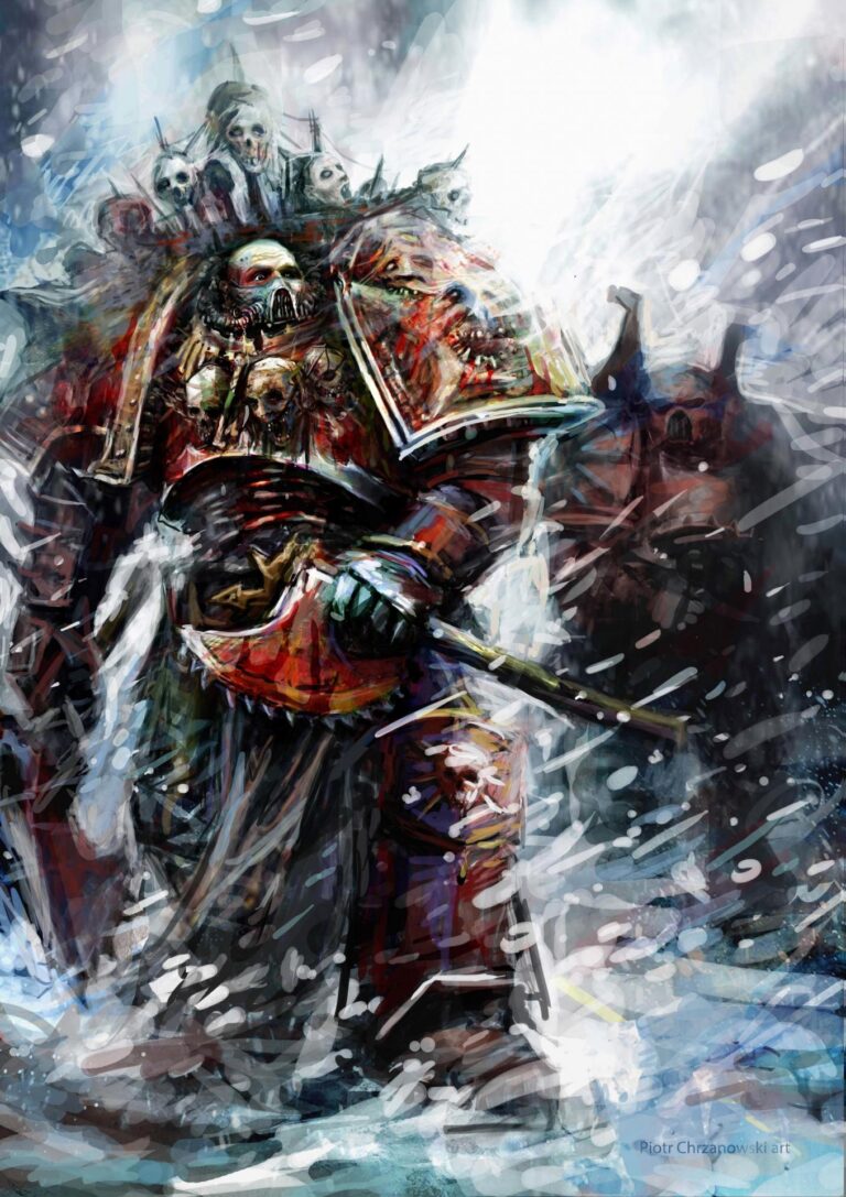 Chaos Space Marines by Piotr Chrzanowski