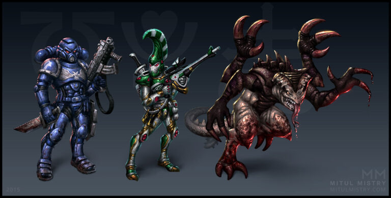 Characters Redesigns by Mitul Mistry 