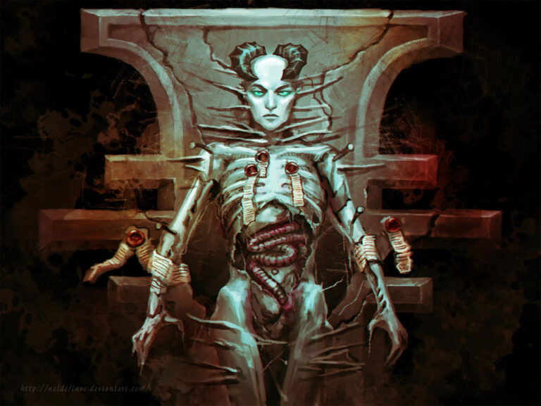 Cherub of Bael by Beata Kurkul 