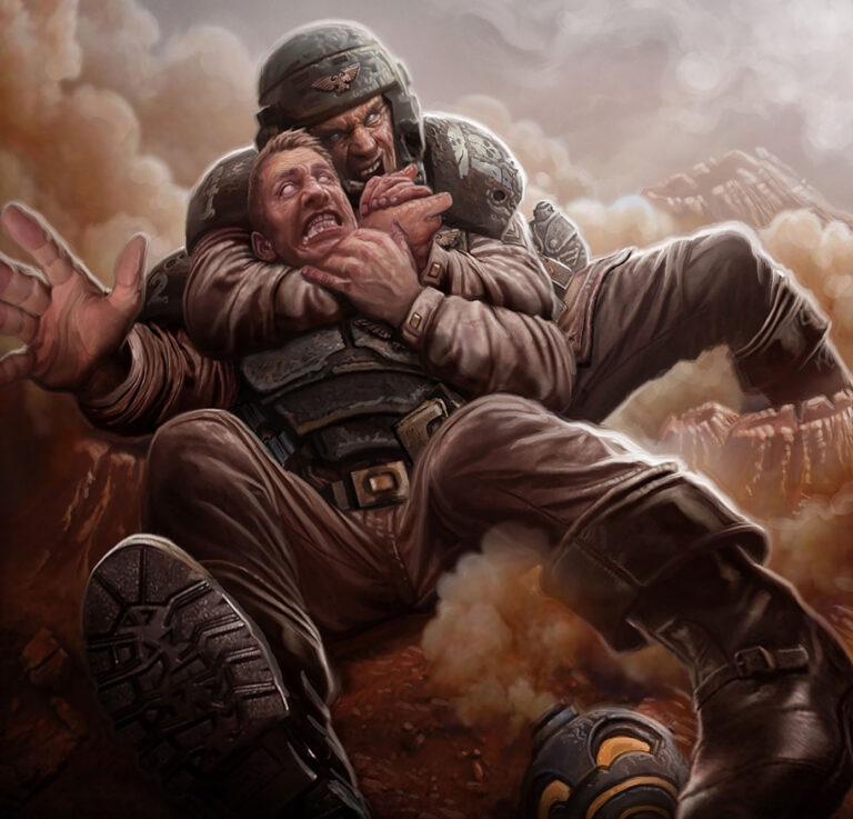 Choke Hold by Víctor Manuel Leza Moreno 