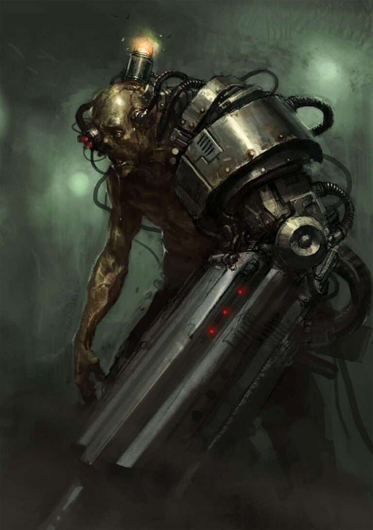 Combat Servitor by Karl Kopinski 