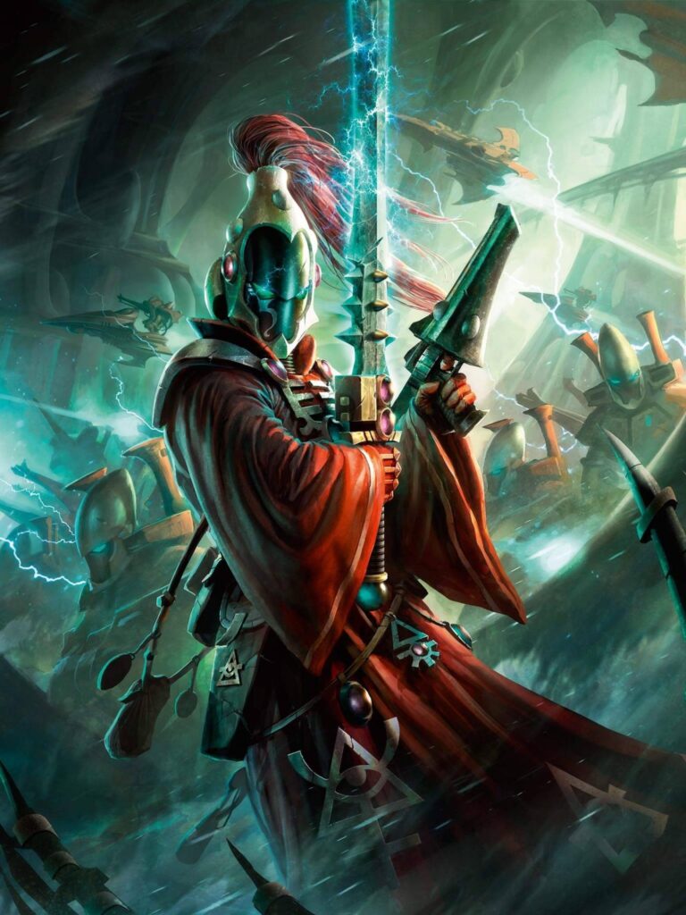 Craftworld Eldar Codex by Raymond Swanland 