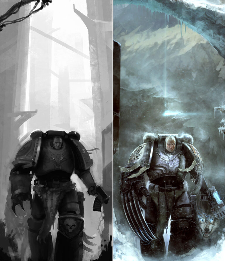 Cursed Space Wolf by Artem S. Maslov 