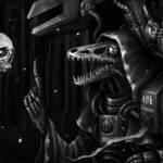 Cyberdong the Tech-Priest by Veronica Anrathi (d1sarmon1a | disarmoniart)