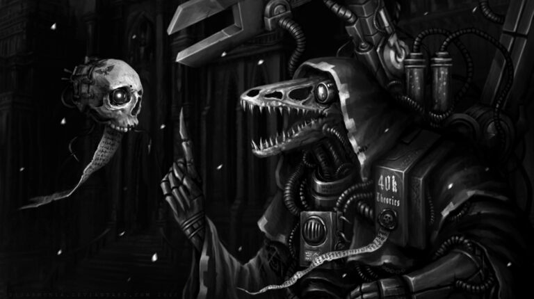 Cyberdong the Tech-Priest by Veronica Anrathi 