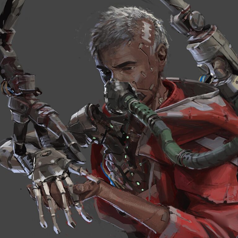 Cybernetic Arm by Phoebe Herring