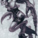 Daemonette of Slaanesh by Jacob Atienza (jubjubjedi)