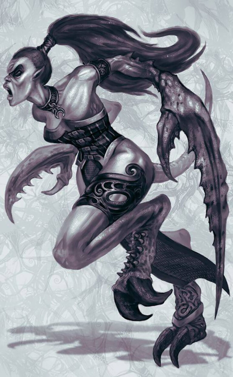 Daemonette of Slaanesh by Jacob Atienza Daemonette of Slaanesh by Jacob Atienza
