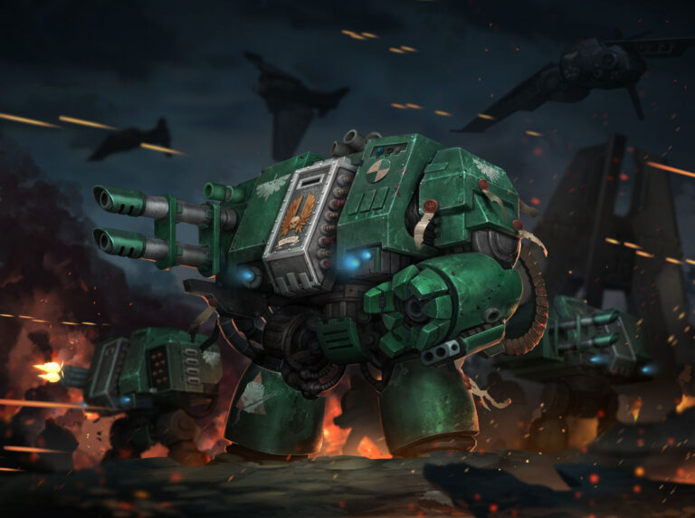 Dark Angels Dreadnoughts by Reza Ilyasa