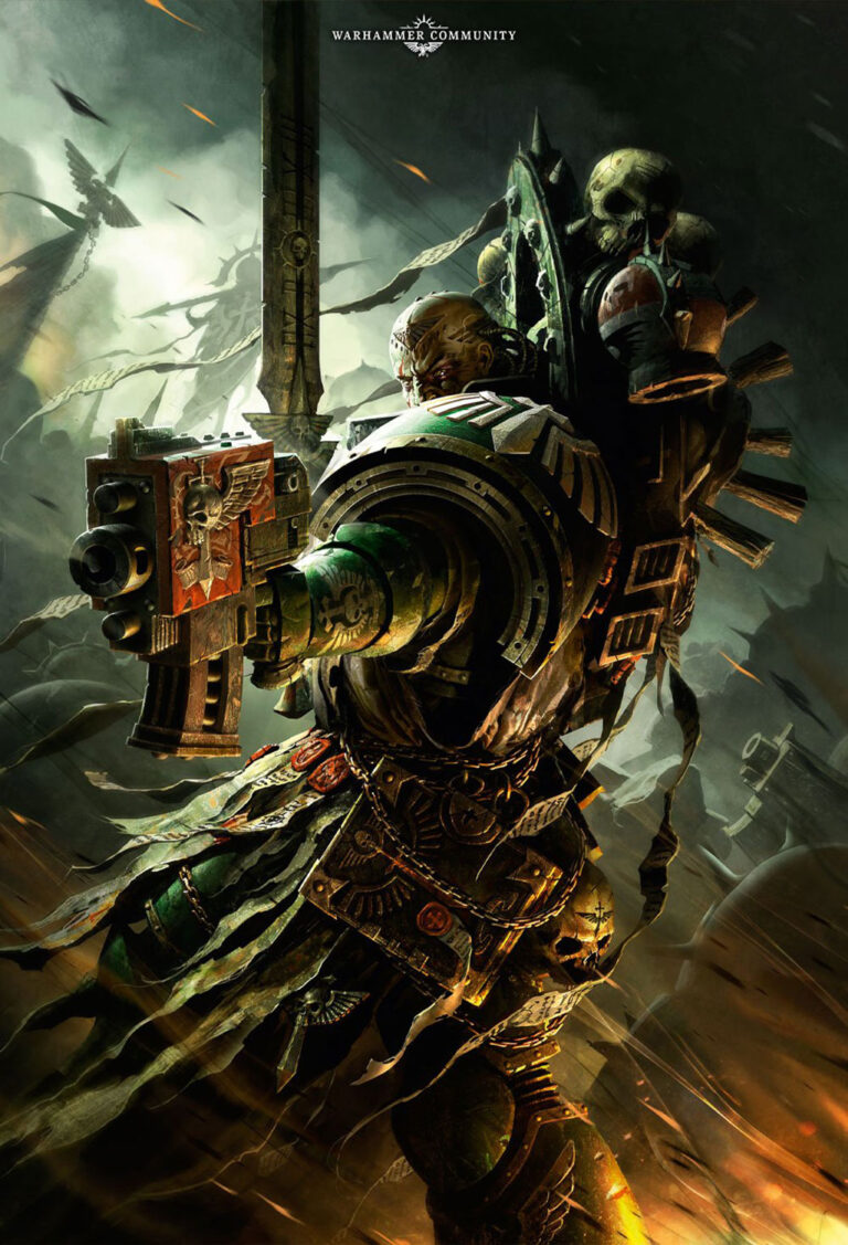 Dark Angels Veteran by Raymond Swanland 