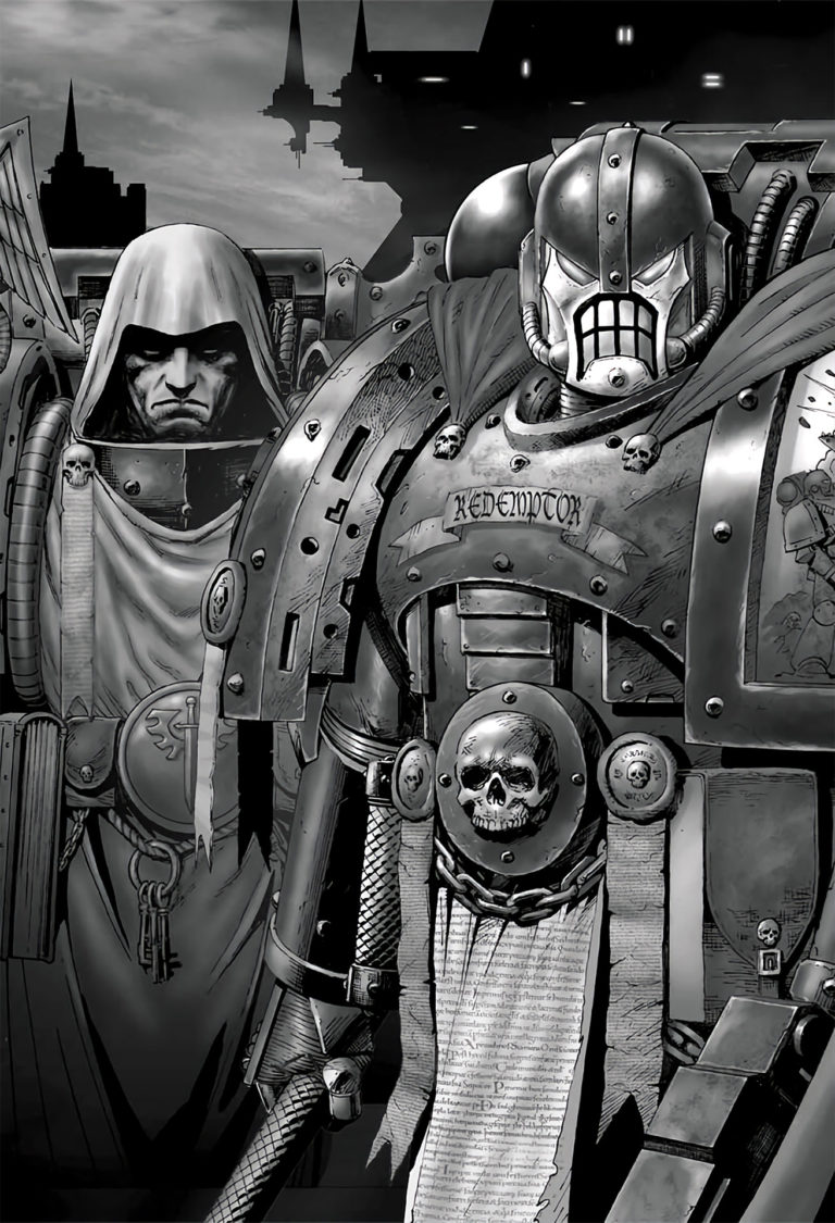 Horus Heresy Dark Angles by Karl Richardson 
