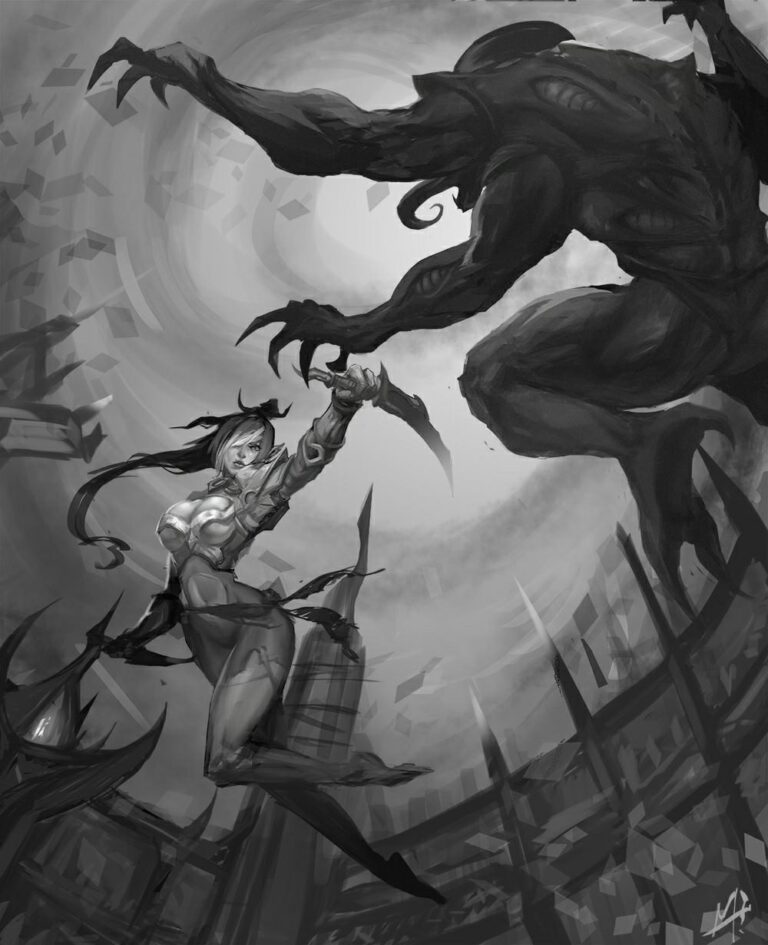 Dark Arena by Yi Meng Zhang 