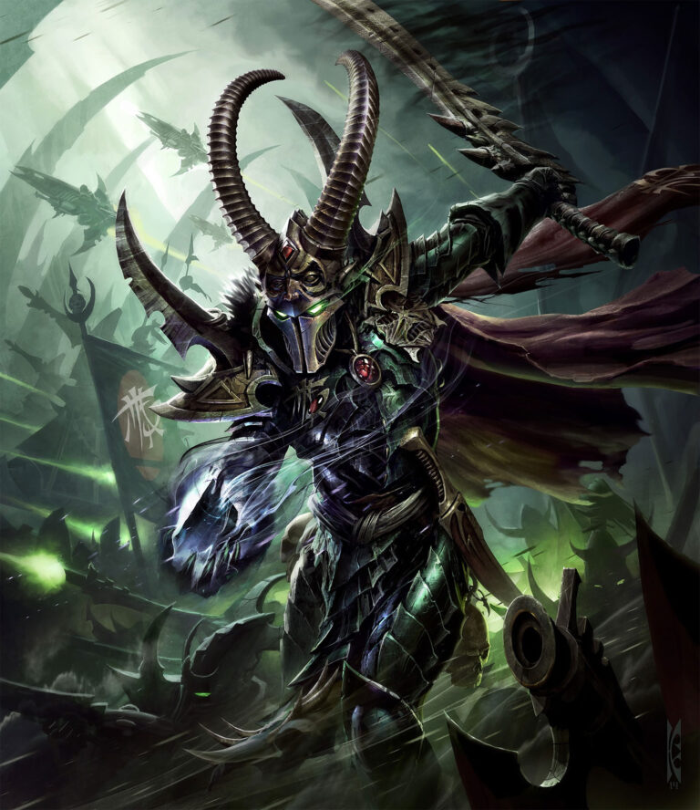 Dark Eldar Codex by Raymond Swanland 