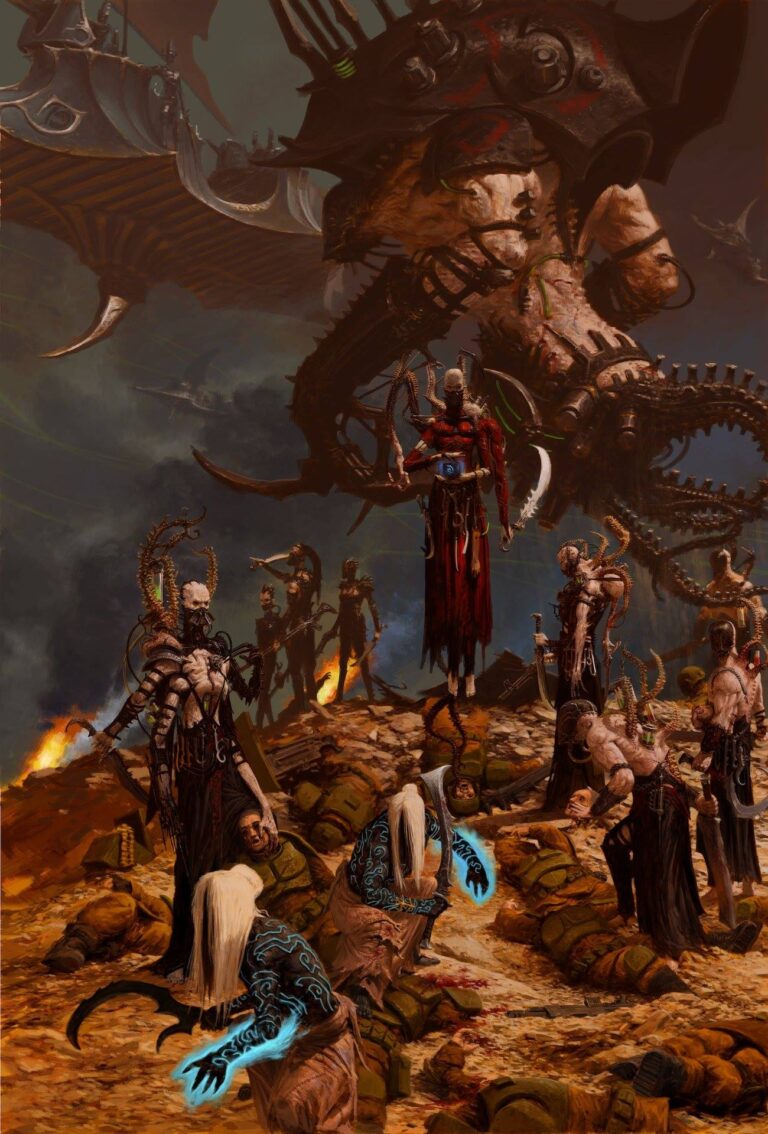 Dark Eldar Cover by Adrian Smith 