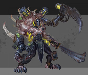 Dark Eldar Grotesque by Rayph Beisner