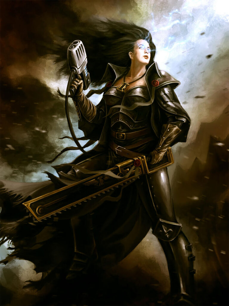 Dark Heresy Inquisitor by Yosafat Bayupratama 