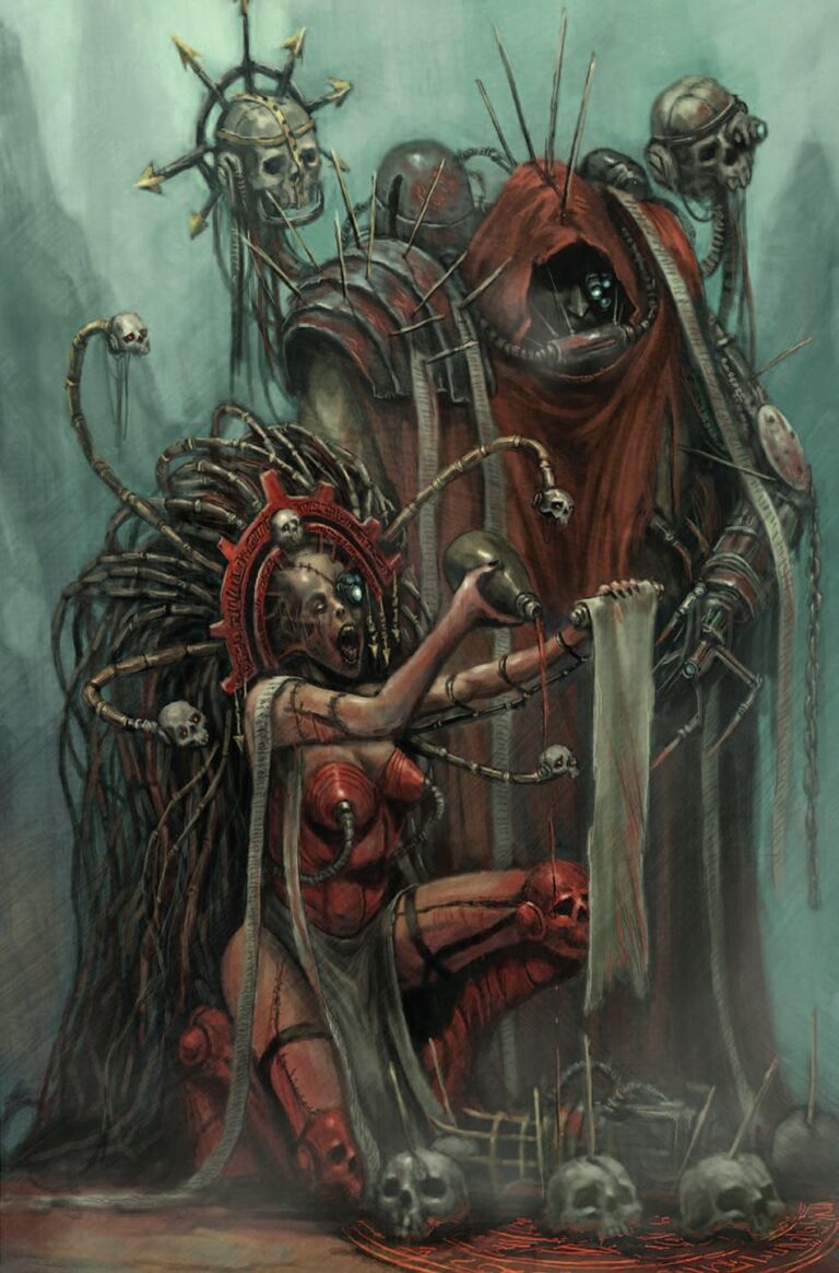 Dark Mechanicus Ritual by Unknown Artists