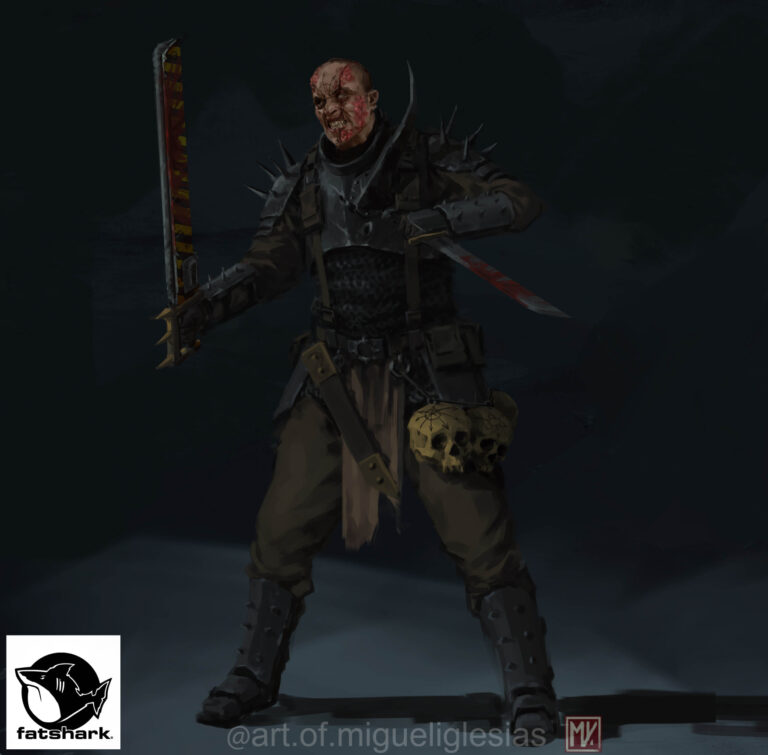 Darktide: Chaos Cultist by Miguel Iglesias 