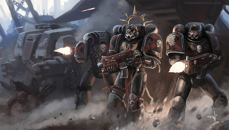 Death Company by Thomas Wievegg 