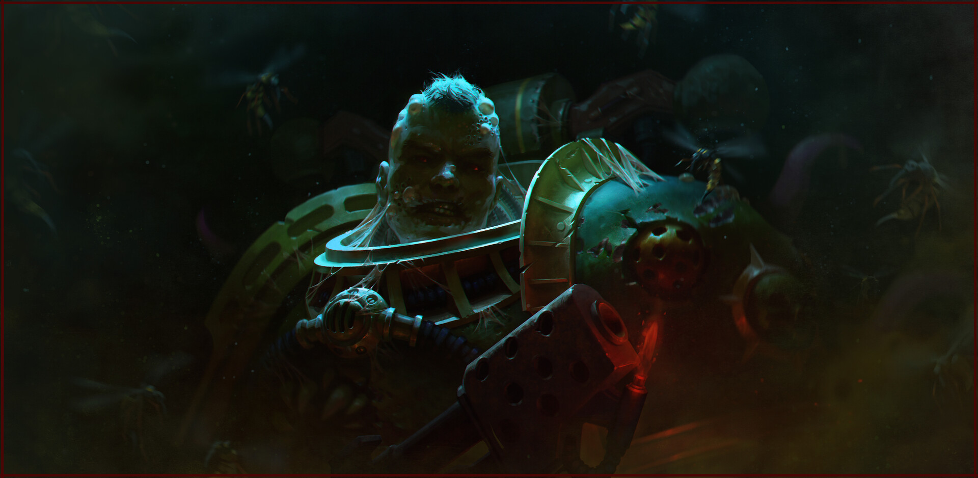 Death Guard - Art by Alexandr Leskinen - 40K Gallery
