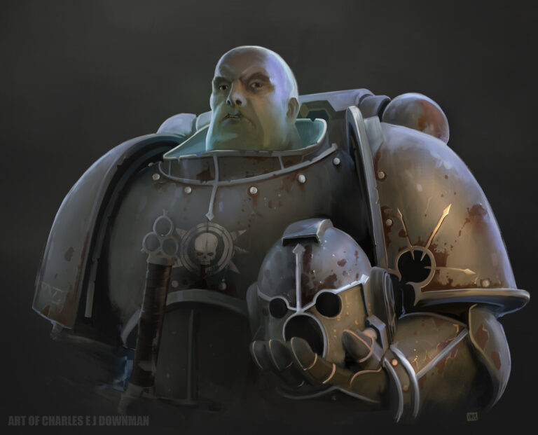 Death Guard by Charles E J Downman 