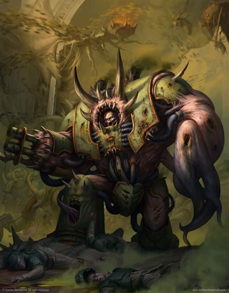 Death Guard: Helbrute by Akim Kaliberda 