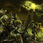 Death Guards Furious Charge by nehrist