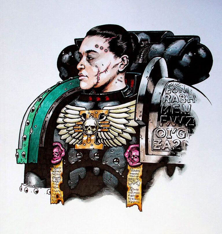 Deathwatch Mentor by Tony Warne 