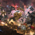 Deathwatch vs T’au Battlesuits by Rafael Teruel (rafater | rafater_official)