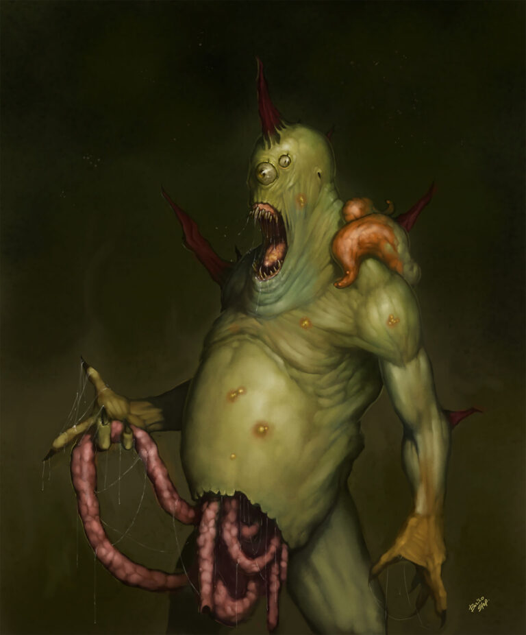 Demon of Nurgle by Konstantin Gorelov 