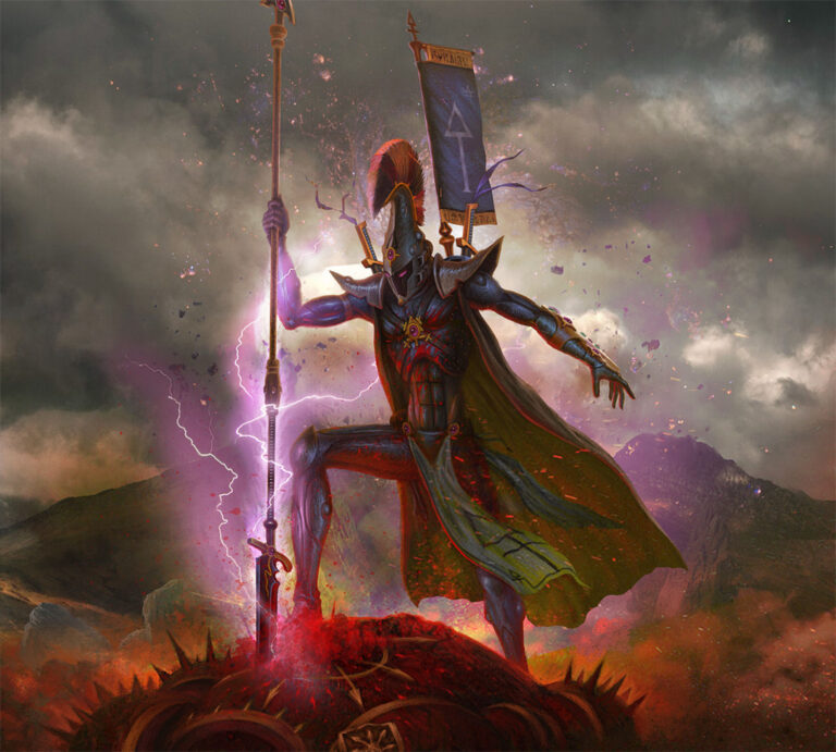 Dire Avenger Exarch by Alexandr Elichev 