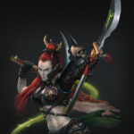 Drukhari Succubus by Jaime Martinez (Dabanaworks | Jaime Matrtinez)