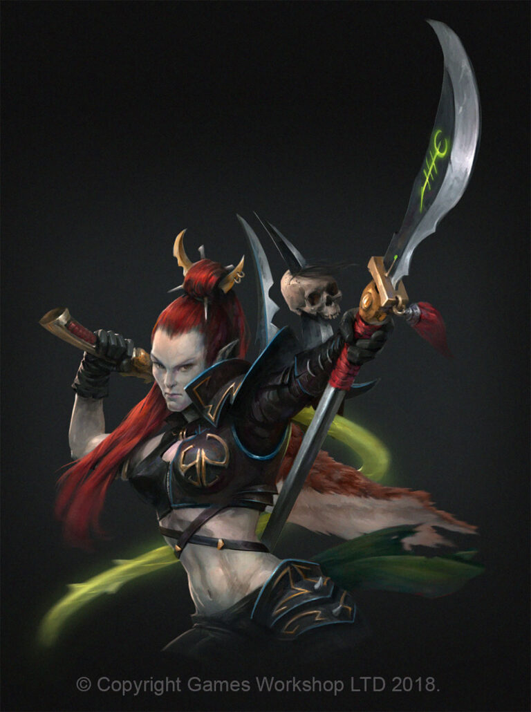 Drukhari Succubus by Jaime Martinez 