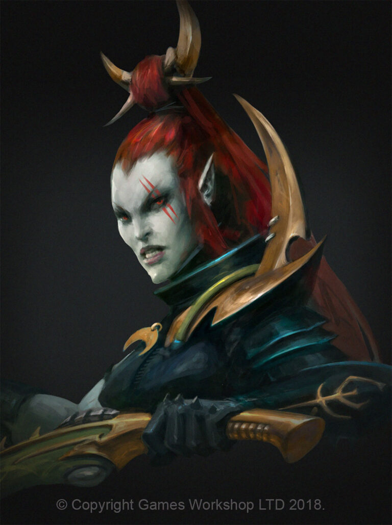 Drukhari Wyches by Jaime Martinez 