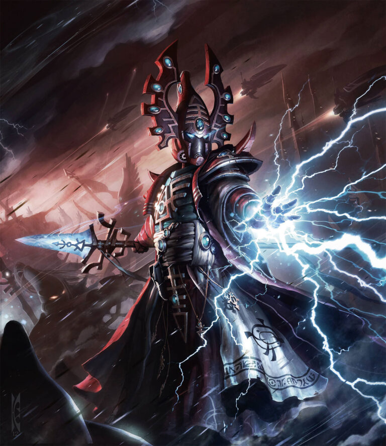 Eldar Codex by Raymond Swanland 